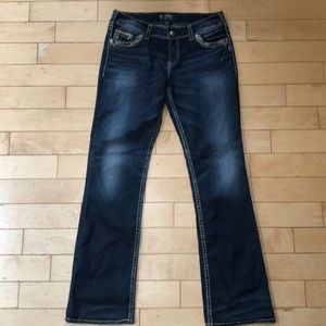 Silver Suki 17” Jeans W31/L33